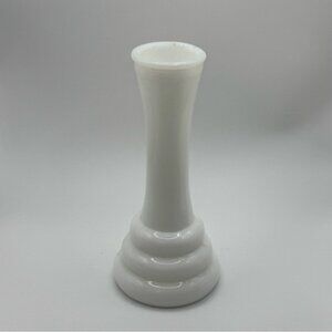 Vintage Randall Milk Glass Beehive Bud Vase